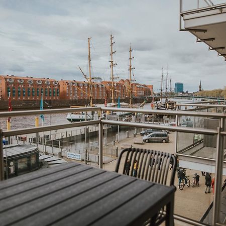 Moderne Wohnung Mit Weserblick Und Uferpromenade BRE 외부 사진